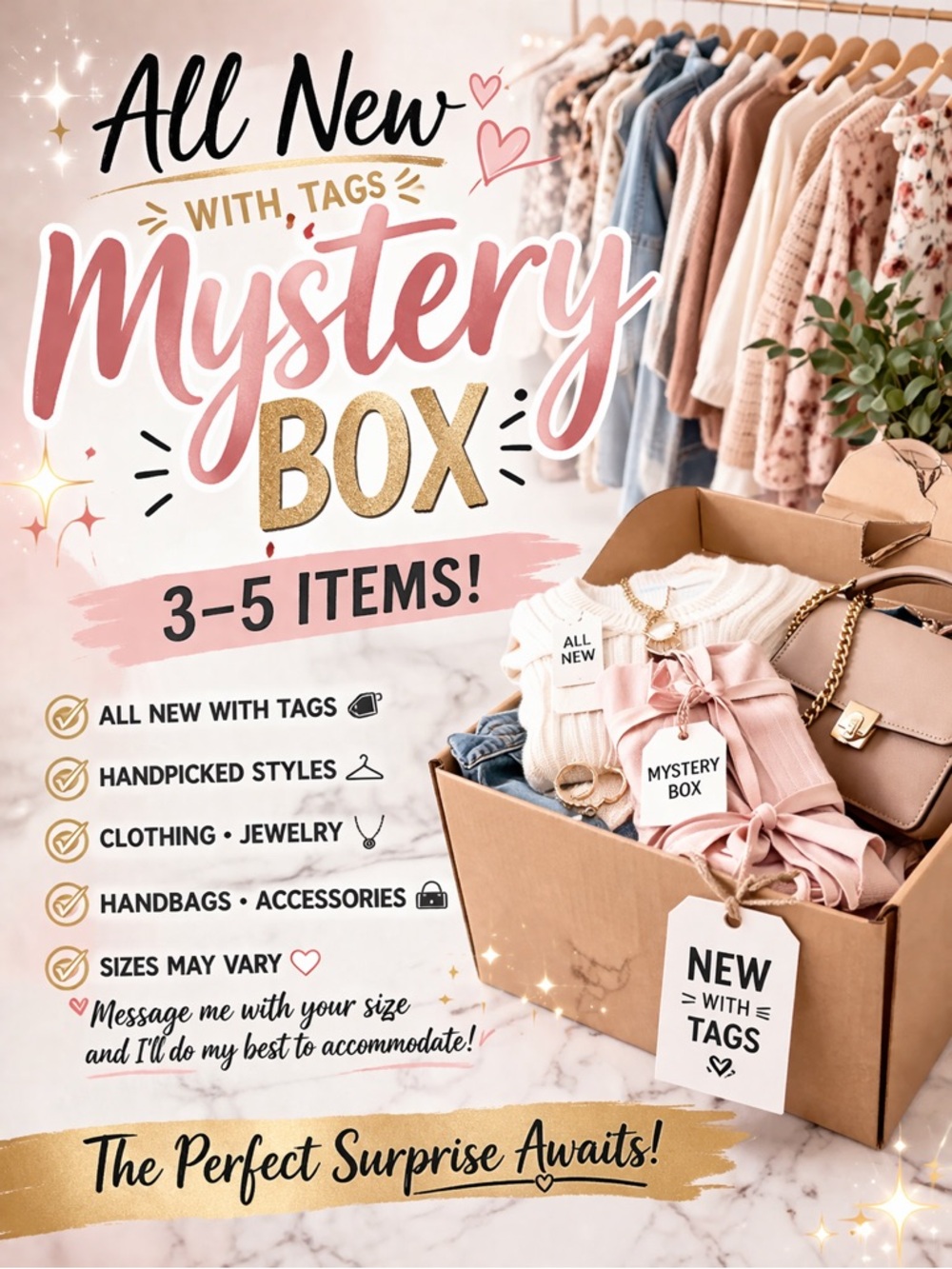 ALL NEW WITH TAGS Mystery Box
